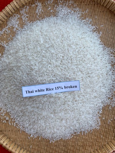 Thai white rice 15% ( ข้าวขาว 15% )