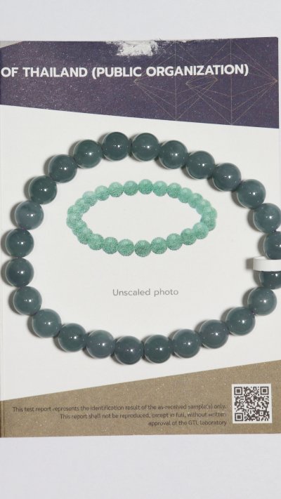 Jade Mala Bead Bracelet