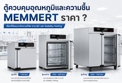 ตู้ควบคุมอุณหภูมิและความชื้น Memmert รุ่น ICH110L