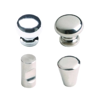 ปุ่มจับบานตู้ สแตนเลสแท้ มีหลายแบบ Stainless Steel Knob แข็งแรง กันสนิม ดีไซน์หรู
