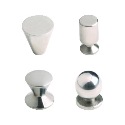 ปุ่มจับบานตู้ สแตนเลสแท้ มีหลายแบบ Stainless Steel Knob แข็งแรง กันสนิม ดีไซน์หรู