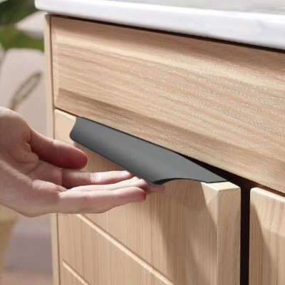 มือจับอลูมิเนียมฝังร่องไม้ รุ่น Milling Handle DS-2030 | มือจับบิ้วอินท์ ดีไซน์มินิมอล