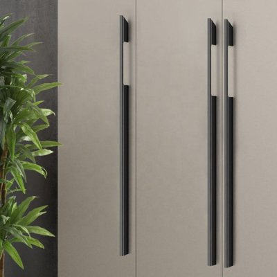 มือจับอลูมิเนียมแบบยาว 1 เมตร สำหรับตู้เสื้อผ้า/บานตู้บิ้วอินท์ PATIA