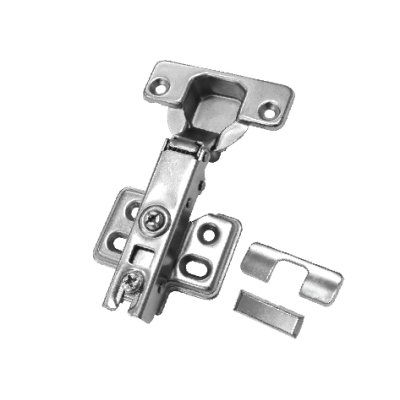 บานพับถ้วยไฮโดรลิก 35 มม. พร้อมฝาปิด Soft Close Slide On ปิดนุ่มนวล เปิดกว้าง 105° (รุ่น C-3209)