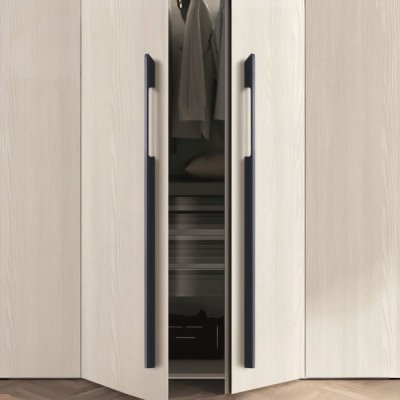 มือจับอลูมิเนียมแบบยาว 1 เมตร สำหรับตู้เสื้อผ้า/บานตู้บิ้วอินท์ PATIA