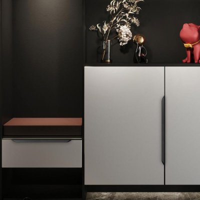 มือจับอลูมิเนียมฝังร่องไม้ รุ่น Milling Handle DS-2030 | มือจับบิ้วอินท์ ดีไซน์มินิมอล