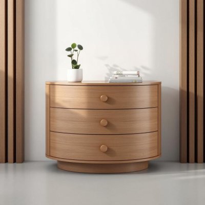 ปุ่มจับไม้ กลม สำหรับตู้เฟอร์นิเจอร์ – Knob Wood Handle ติดตั้งง่าย ดีไซน์มินิมอล