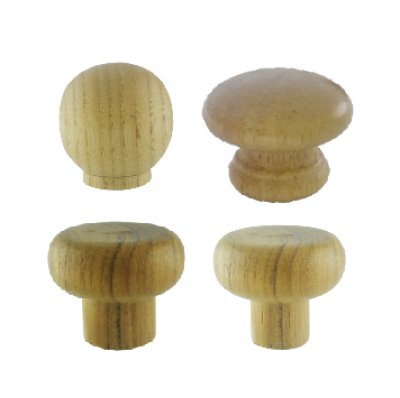 ปุ่มจับไม้ กลม สำหรับตู้เฟอร์นิเจอร์ – Knob Wood Handle ติดตั้งง่าย ดีไซน์มินิมอล