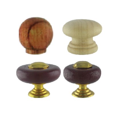 ปุ่มจับไม้ กลม สำหรับตู้เฟอร์นิเจอร์ – Knob Wood Handle ติดตั้งง่าย ดีไซน์มินิมอล