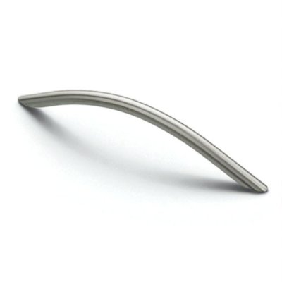 มือจับโค้งสแตนเลส ตู้ครัว ตู้เสื้อผ้า ลิ้นชัก ตู้โชว์ ดึงถนัดทนทาน กันสนิม (หลายขนาด)