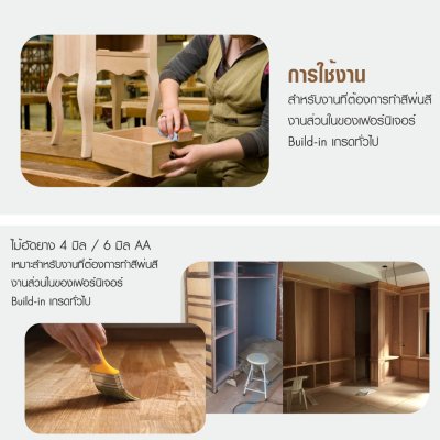 ไม้อัดยาง เบอร์ 4 เกรด AA