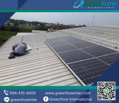 ติดตั้งSolar Rooftop ณ พุทธมณฑลสาย 4