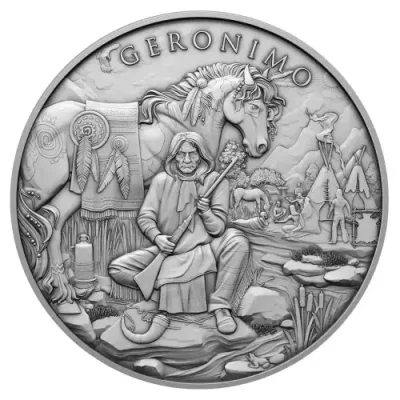 Legendary Warrior Series "Geronimo" 1 oz