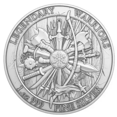 Legendary Warriors Series "Leonidas" 1 oz