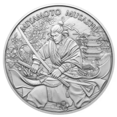 Legendary Warriors Series "Miyamoto Musashi" 1 oz