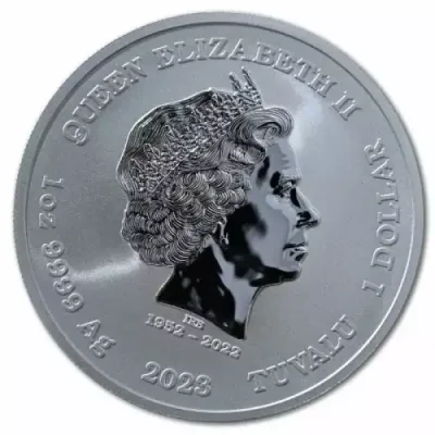 2023 Tuvalu Gods of Olympus "Ares" 1oz