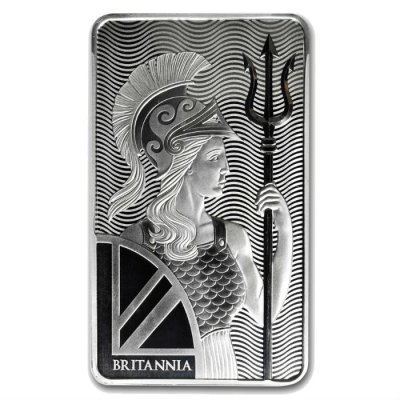 Britannia Silver Bar 10 oz (311 gram)