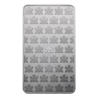 10 oz Royal Canadian Mint Silver Bar (in Capsule)
