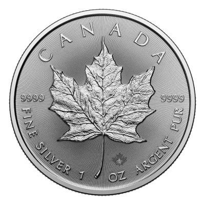 2025 Canada Maple Leaf Silver 1 oz (in Capsule)