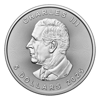 2025 Canada Maple Leaf Silver 1 oz (in Capsule)