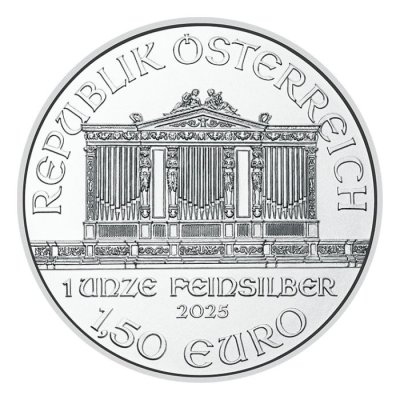 2025 Austria Philharmonic Silver 1 oz (in Capsule)