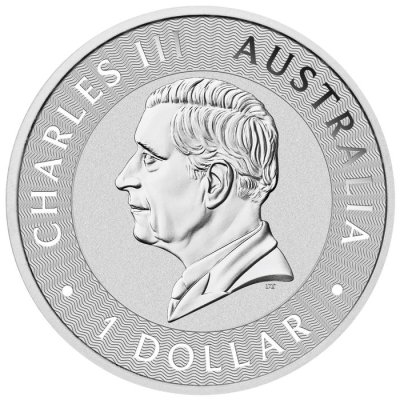 2025 Australia Kangaroo Silver 1 oz (in Capsule)