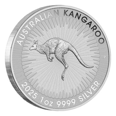 2025 Australia Kangaroo Silver 1 oz (in Capsule)