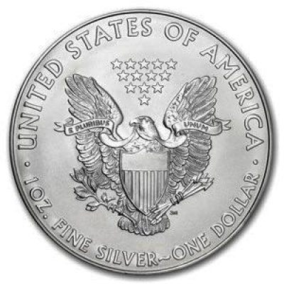 2013 American Silver Eagle Coin 1 oz (in Capsule)