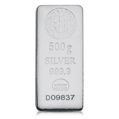 500 gram Nadir Silver Bar