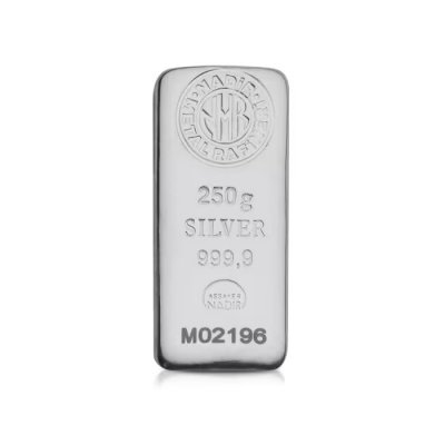 250 gram Nadir Silver Bar