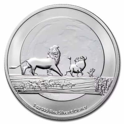 2021 Niue Lion King - Hakuna Matata Silver 1 oz