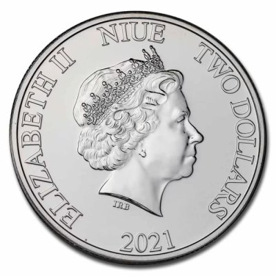 2021 Niue Lion King - Hakuna Matata Silver 1 oz