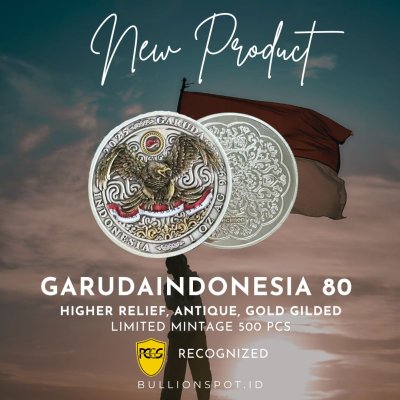 2025 Garuda Indonesia 80 Silver Bullionspot 1 oz Limited Edition