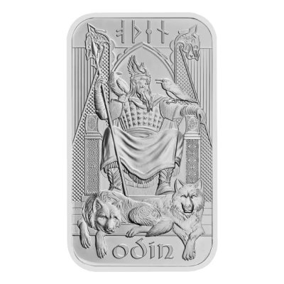 2024 Great Britain Norse Gods - Odin Silver Bar 1 oz (In Card) 2024 Great Britain Norse Gods - Odin Silver Bar 1 oz (In Card)