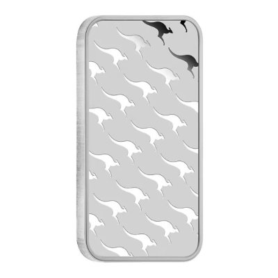 Perth Mint Kangaroo Silver Bar 1 oz (in Capsule)
