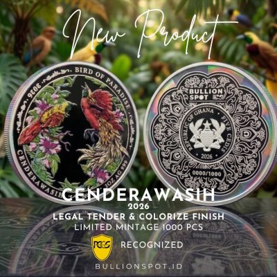 Koin Cendrawasih Bullionspot 2026 1 oz - Limited