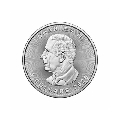 2026 Canada Maple Leaf Silver 1 oz (in Capsule)