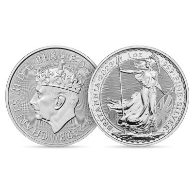 2023 The Coronation Britannia Silver Bullion Coin 1oz