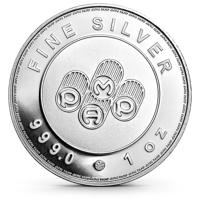 PAMP Silver Minted Round 1oz