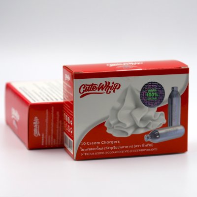 CuteWhip Cream Charger 8g N2O แก๊สวิปครีม กลิ่นออริจินัล