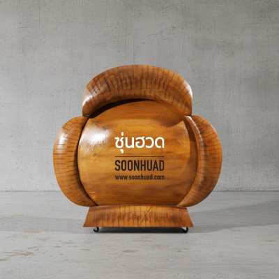 โลงจำปาไม้ชิ้นเดียว