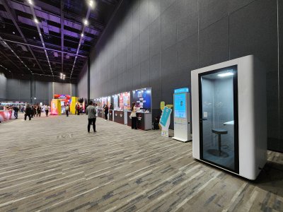 Meeting Pod ห้องเก็บเสียงสำเร็จรูป สำหรับงานอีเว้นท์