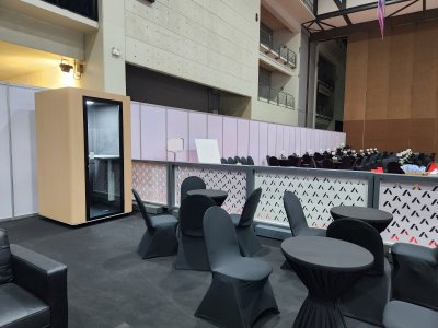 Meeting Pod ห้องเก็บเสียงสำเร็จรูป สำหรับงานอีเว้นท์