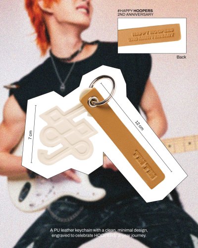 TINTIN EVOLVED PU leather keychain