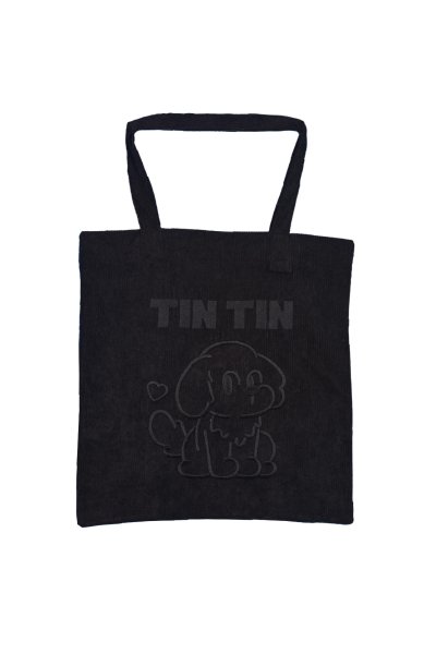 CORDUROY TOTEBAG MIDNIGHT BLACK
