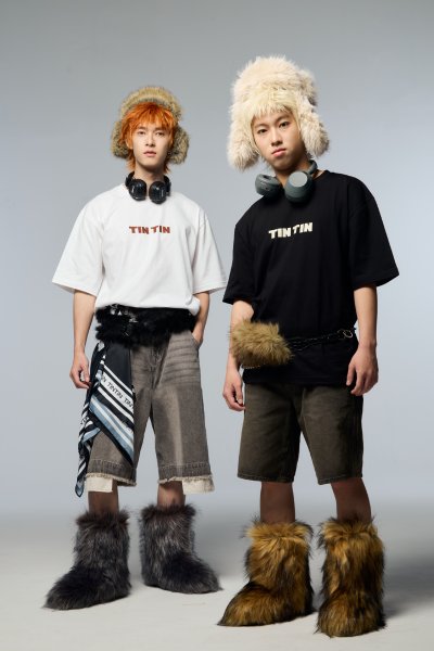 TINTIN EVOLVED WHITE T-SHIRT