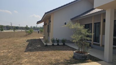 บ้านสวน สไตล์มินิมอล บนพื้นที่ 4 ไร่ 2 งาน มีบริเวณเยอะ