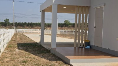 บ้านสวน สไตล์มินิมอล บนพื้นที่ 4 ไร่ 2 งาน มีบริเวณเยอะ