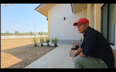 บ้านสวน สไตล์มินิมอล บนพื้นที่ 4 ไร่ 2 งาน มีบริเวณเยอะ