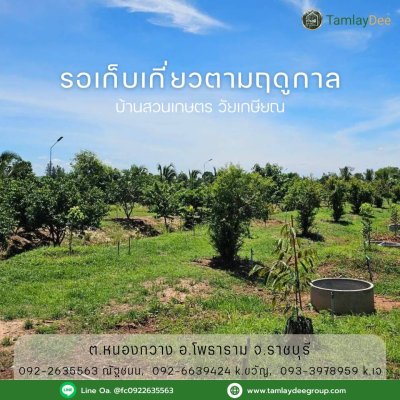 บ้านสวน วัยเกษียณ ปลูกพืชสวนผสม บนเนื้อที่ 4 ไร่ 60 ตร.วา